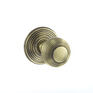 Old English Ripon Solid Brass Reeded Mortice Knob (Pair) additional 2