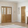 XL Joinery Victorian 4 Panel Unfinished Oak Internal Door additional 3