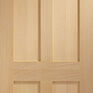 XL Joinery Victorian Shaker 4 Panel Unfinished Oak Internal Door additional 1