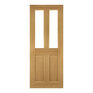 Deanta Bury Prefinished Oak Door Bevelled Glaze FSC additional 1