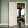 Deanta Rochester White Primed Internal Door additional 2
