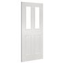 Deanta Rochester White Primed Glazed Internal Door additional 3