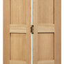 LPD Shaker 4 Panel Unfinished Oak Bi-Fold Door additional 1