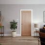 Door Giant Mexicano Oak Veneer 5 Panel Pre-Finished Internal Door additional 1