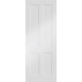 XL Joinery Victorian Shaker-Style White Primed Internal Door