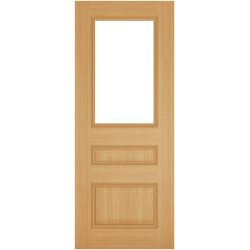 Deanta Windsor Pre-Finished Oak Glazed Internal Door