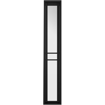 LPD Greenwich W6 Black Primed Demi Panel (1981mm x 292mm)