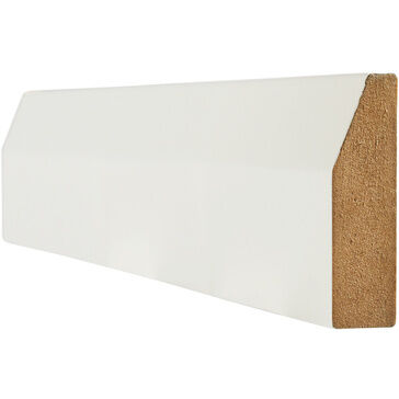 LPD White Primed Chamfered Architrave - 2200mm x 70mm (Pack of 4)