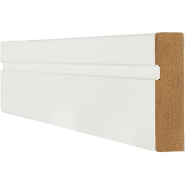 LPD White Primed Single Groove Architrave - 2200mm x 70mm (Pack of 4)