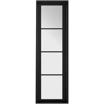 LPD Soho W8 Black Primed Demi Panel (1981mm x 579mm)