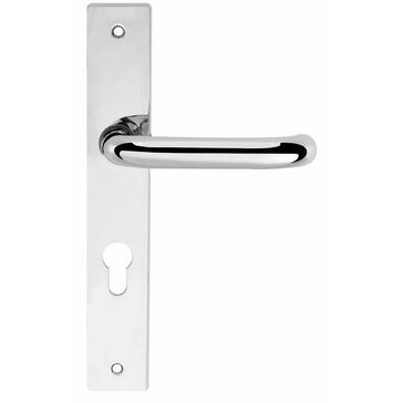 CleanTouch Anti-Bac RTD Safety Lever on Square Euro Backplate (Pair)