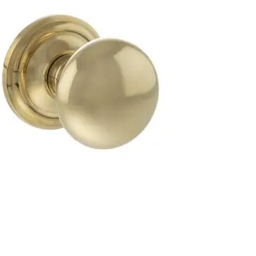 Old English Harrogate Solid Brass Mortice Knob (Pair)