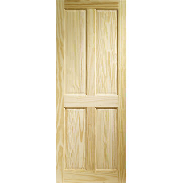 XL Joinery Victorian-Style 4 Panel Unfinished Pine Internal Door