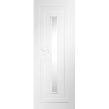 XL Joinery Potenza Pre-Finished Internal Door with Clear Glass 1981 x 762 x 35mm (78" x 30")