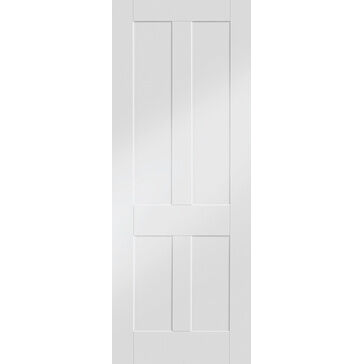 XL Joinery Victorian Shaker-Style White Primed Internal Door