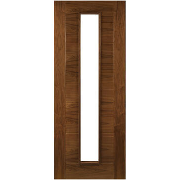 Deanta Seville Pre-Finished Walnut Glazed Internal Door