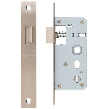 Deanta Slim Stainless Steel Latch 22mm x 150mm Square