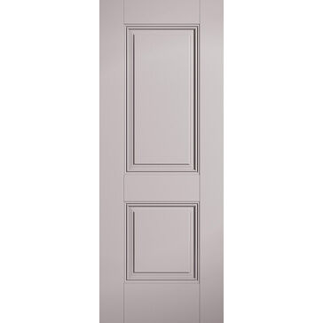 LPD Arnhem 2 Panel Primed Silk Grey Internal Door
