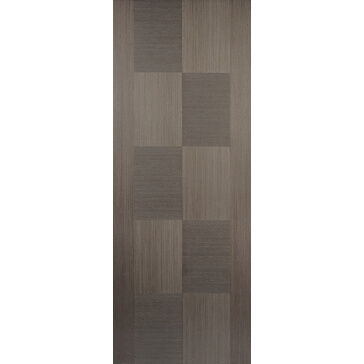 LPD Apollo Checkerboard-Style Chocolate Grey Internal Door