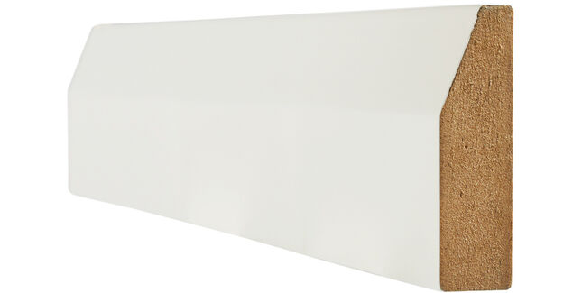 LPD White Primed Chamfered Architrave - 2200mm x 70mm (Pack of 4)