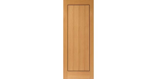 JB Kind Clementine 1 Panel Pre-Finished Real Oak Internal Door