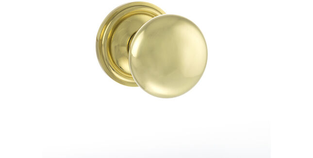 Old English Harrogate Solid Brass Mortice Knob (Pair)
