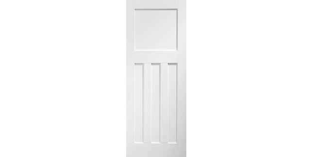 XL Joinery DX White Primed Internal Door with White Finish