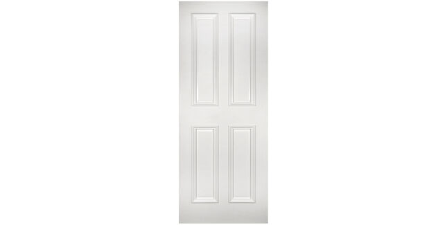 Deanta Rochester White Primed Internal Door