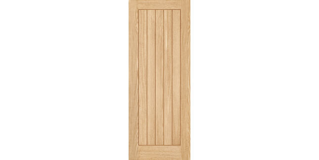 LPD Belize 5 Panel Pre-Finished Oak Solid Internal Door